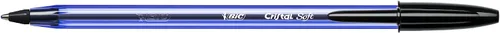 Vista 4 de BIC 921263 Cristal Soft Bolígrafo No Retráctil Negro Caja de 50
