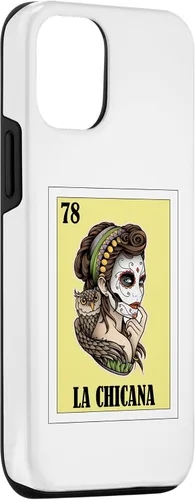 Vista 3 de iPhone 15 divertido diseño mexicano para chicanos - Funda La Chicana