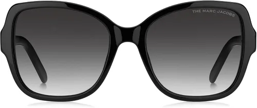 Vista 2 de Marc Jacobs MARC 555S 807 559O (MJ38) Gafas de sol negras para mujer, Negro