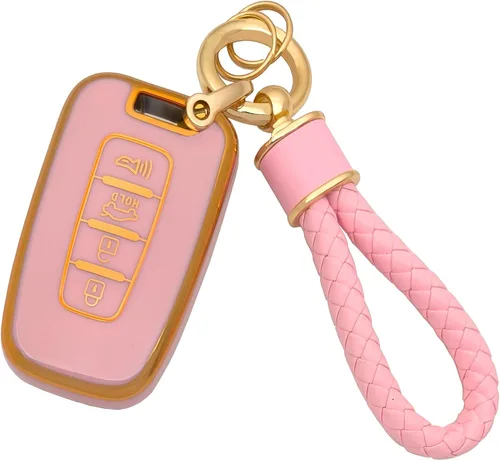 Vista 19 de Funda para Llavero Portallaves Estuche Soporte para Llaves Carcasa Protectora de TPU Suave Protector Accesorios para Automóvil