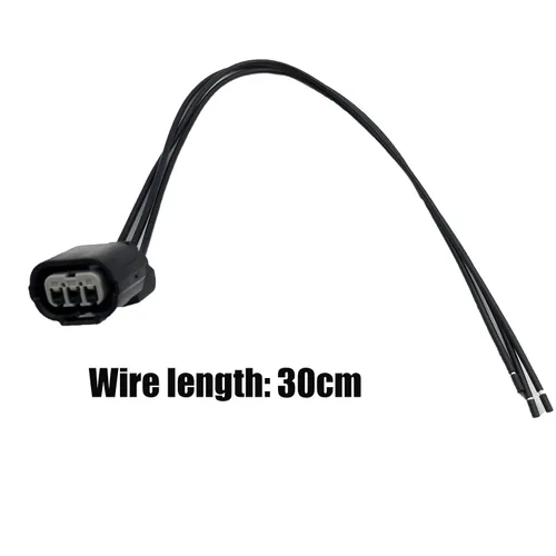 Vista 3 de Conector de interruptor de sensor de presión de aceite compatible con Honda Odyssey Pilot Civic Insight Acura MDX RDX 38260-RNA-A01 Negro