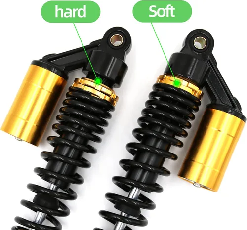 Vista 4 de Amortiguadores universales para motocicleta, 12.598 in, amortiguador de aire trasero para Honda Kawasaki Suzuki Yamaha Go Kart ScootersSport Street
