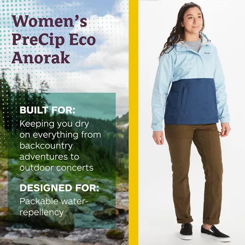 Vista 2 de MARMOT Precip Eco Anorak para mujer