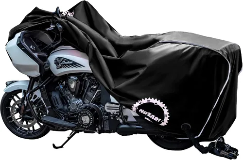 Vista 9 de Funda Resistente Pequeña de 250cc para Motocicleta - Fundas Impermeables para Motocicletas para Almacenamiento al Aire Libre - Funda Impermeable