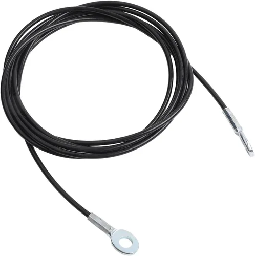 Vista 10 de High Strength Fitness Gym Replacement Cable 5mm Steel Wire with Nylon Coating, Smooth Operation (2m)