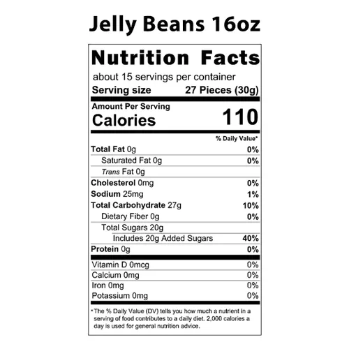 Vista 2 de Vermont Nut Free Chocolates Jelly Beans, 16 onzas, 2 bolsas
