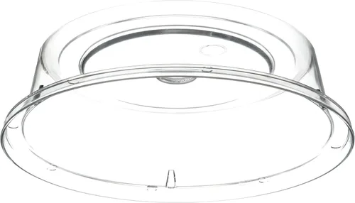 Vista 2 de Carlisle FoodService Products Cubierta plástica comercial de la placa, 8-11/16" a 9-1/8", transparente, grande