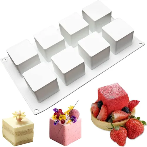 Vista 15 de OCPO KITCHEN Molde de Silicona de Frambuesa 3D para Hornear Pasteles de Mousse, Dulces, Chocolate, Trufas, Postres Franceses, Repostería, Cupcakes