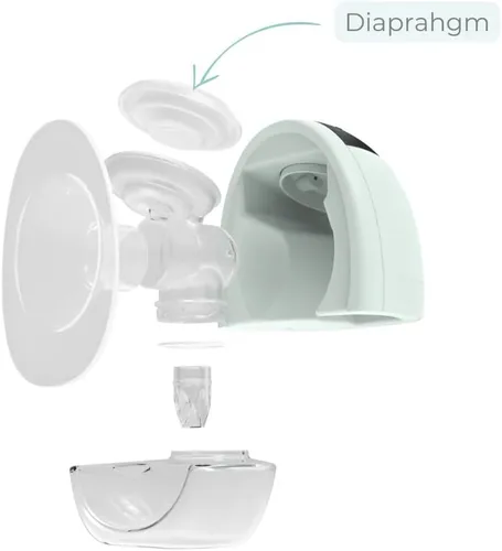 Vista 2 de Zomee Fit Diafragms, paquete de 2, sin BPA, para bomba portátil Zomee Fit