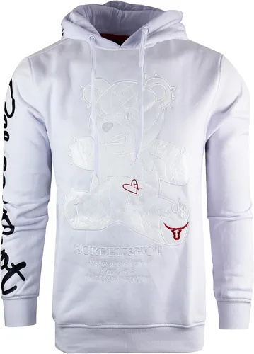 Vista 65 de SCREENSHOT Sudadera urbana de forro polar para hombre, diseño de dibujos animados de animación, parche bordado de gel