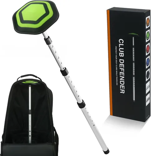 Vista 8 de Sistema de soporte de bolsa de viaje de golf, kit de protección de viaje de club de golf