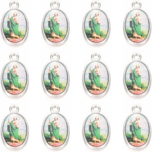 Vista 7 de 40 dijes clásicos de la Virgen María de Guadalupe para collares, pulseras y llaveros