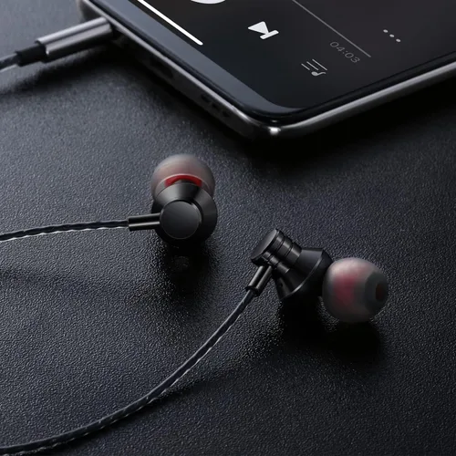 Vista 4 de Empsun Auriculares con cable con micrófono, auriculares estéreo con graves, auriculares de oído con aislamiento de ruido, compatibles con todos