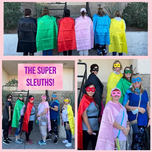 Vista 6 de Capas y máscaras de superhéroe para adultos, disfraz de superhéroe para fiesta de vampiro de Halloween