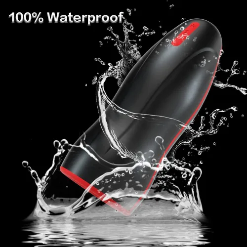 Vista 6 de Masturbador automático de 360° con oscilación cónica masculina, juguetes sexuales para adultos, calefacción vibratoria de mamada, manos libres