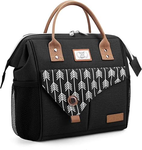 Vista 13 de Lekesky Lonchera térmica portátil para mujer, 11L, color gris