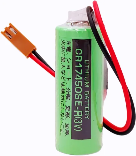 Vista 2 de (30 piezas) CR17450SE-R 3V 2500mah PLC batería para FANUC A98L-0031-0012 CNC sistema con conector