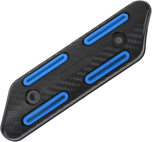 Vista 12 de Fdit Calor de tubería, protector térmico universal para scooters para motocicletas (negro)