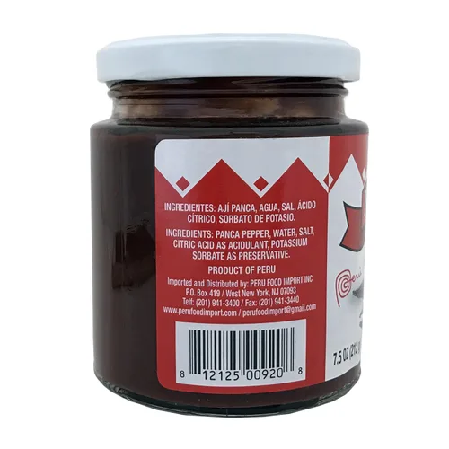 Vista 3 de Peru Food Pimienta Panca Panca Aji 7.5 Oz.