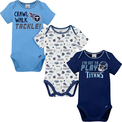 Vista 8 de Gerber - Mameluco unisex de manga corta para bebé, equipo de la NFL, paquete de 3