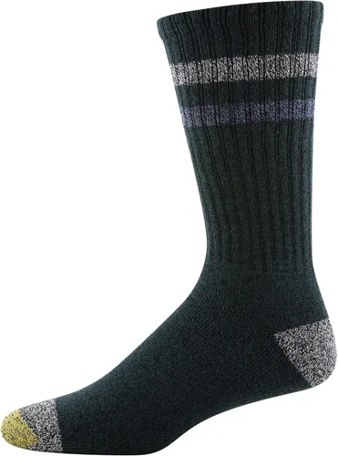 Vista 3 de GOLDTOE Men's Harrington Crew Socks, Multipairs