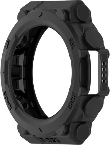 Vista 7 de Funda protectora compatible con Amazfit T-Rex 2, carcasa de parachoques, TPU antiarañazos, marco para Amazfit T-Rex 2 T-Rex2, accesorios de reloj 3