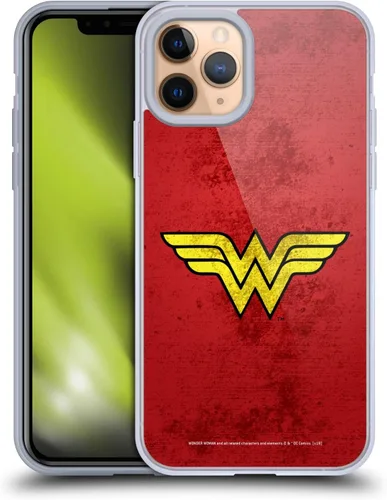 Vista 124 de Head Case Designs Funda de gel suave con licencia oficial de Wonder Woman DC Comics Classic Logos compatible con Apple iPhone 7 Plus/iPhone 8 Plus