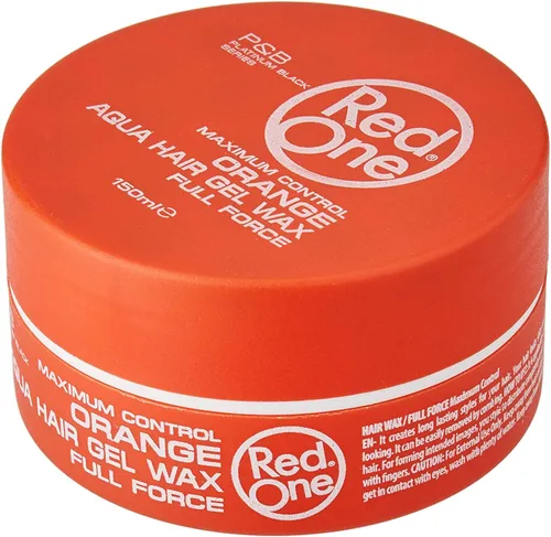 Vista 5 de RedOne Aqua Gel Cera Capilar, Naranja