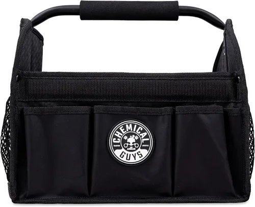Vista 3 de Chemical Guys Paquete de detalles de coche con organizador plegable, spray para secado después del lavado (16 onzas líquidas)