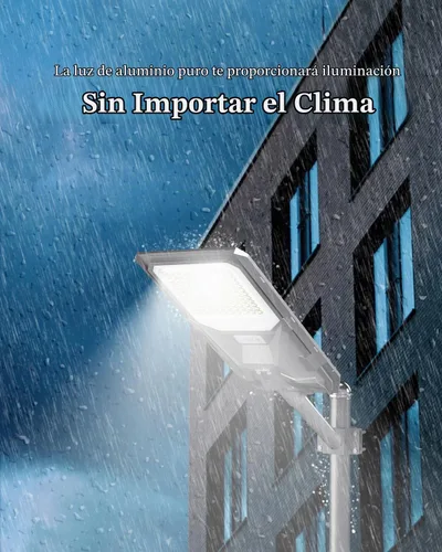 Vista 5 de Ofuray Of-8000W luces de calle solares al aire libre, luz comercial