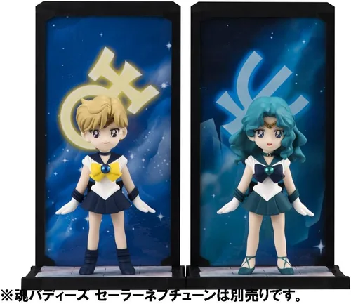 Vista 4 de Bandai Tamashii Nations Sailor Urano - Figura de acción "Sailor Moon Buddies