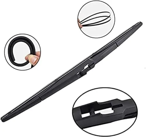 Vista 5 de Limpiaparabrisas para ventana trasera de coche, para Ssangyong Korando C 2011-2019, limpiaparabrisas trasero de coche