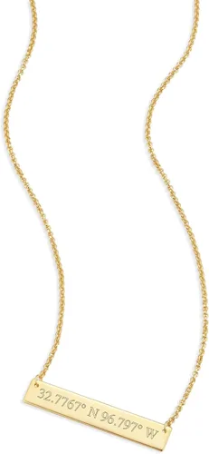 Vista 4 de Collar de plata de ley grabado personalizado para mujer (16 pulgadas con extensor de 2 pulgadas) Collar personalizado para mujer Regalo para novia