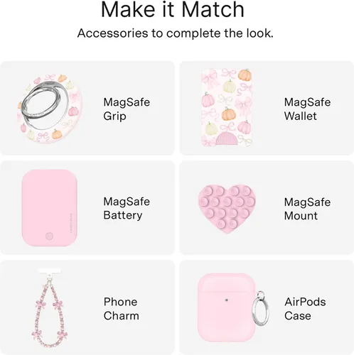 Vista 269 de VELVET CAVIAR Funda para iPhone 15, compatible con MagSafe, probada contra caídas de 10 pies, fundas protectoras de diseño, leopardo color rosa