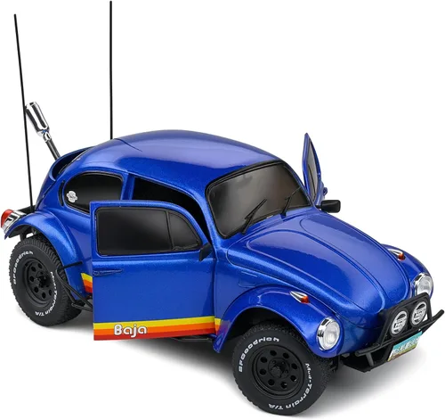 Vista 5 de Motor city classics Volkswagen Beetle Baja - Azul Metálico - 1975