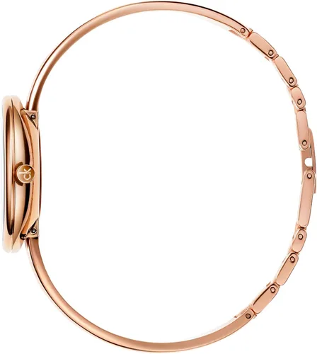 Vista 3 de Calvin Klein Reloj para mujer con correa de acero inoxidable K4E2N616 blanco talla única K4E2N616-AMZUK Blanco talla única K4E2N616-AMZUK