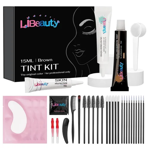 Vista 7 de Libeauty Lash Color Kit Negro, Kit de mejora temporal de la belleza