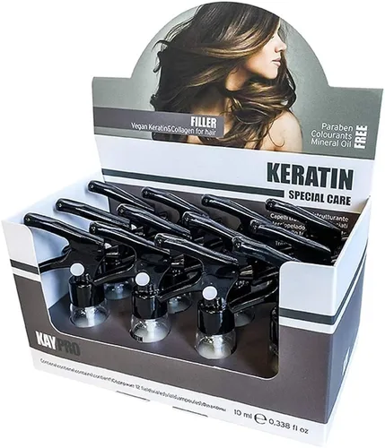 Vista 5 de KAYPRO AMPOULA DE RELLENO DE QUERATINA PARA CUIDADO ESPECIAL DE 10 ML PACK DE 12