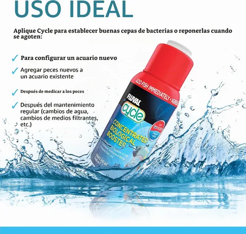 Vista 3 de Fluval Potenciador biológico para acuarios, 4 onzas