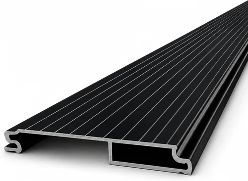 Vista 11 de KC Hardware Extensión de umbral de aluminio, extensor de umbral de puerta de alta resistencia para umbral existente, transición suave de puerta, uso