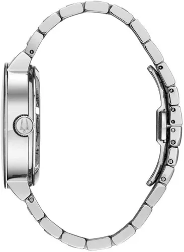 Vista 3 de Bulova 96A204 - Reloj analógico automático para hombre con correa de acero inoxidable
