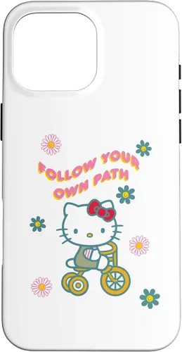 Vista 19 de iPhone 13 Pro Max Sigue tu propio camino con funda Hello Kitty
