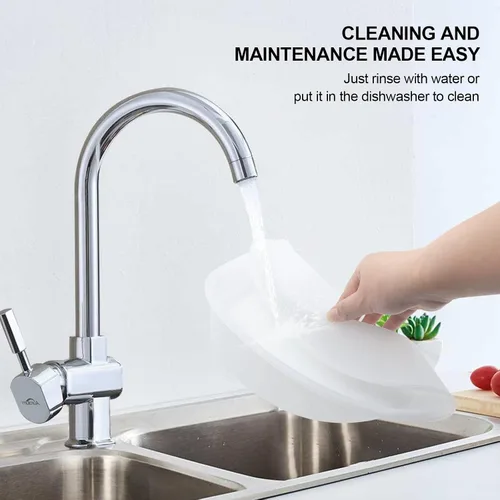 Vista 3 de Moldes Springform, protector de sartén para tartas de queso, accesorios para sartenes de forma desmontable, evita que el agua entre en el plato