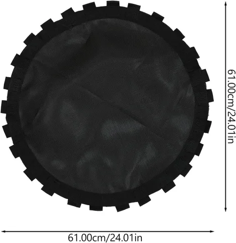 Vista 3 de Matress Circle Colchón Trampolín Rebote Piezas de repuesto Mat: Trampolín Mat Malla Salto Cojín 32 pulgadas Accesorios Accesorios