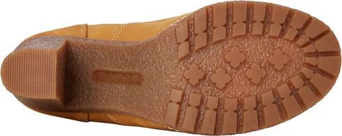 Vista 4 de Timberland Botas de tobillo con cordones para mujer, Trigo gamuzado, 6