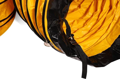 Vista 3 de MOUNTO Manguera flexible de conducto de PVC de 25 pies para ventilador de escape (20 pulgadas)