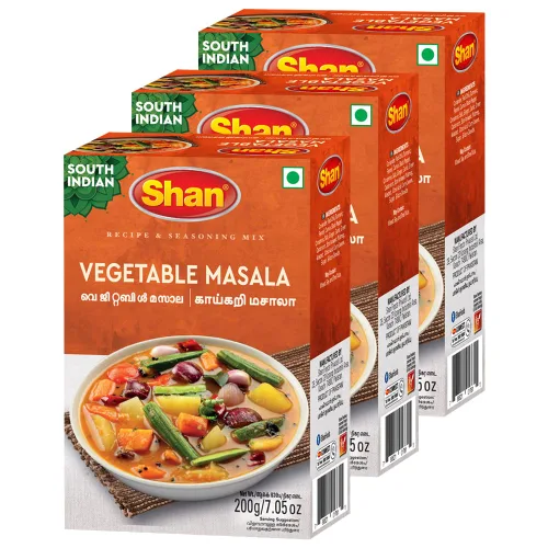 Vista 201 de Shan Chicken 65 - Mezcla de recetas y condimentos de 2.1 oz (60 g) - Polvo de especias para pollo frito picante agridulce - Adecuado