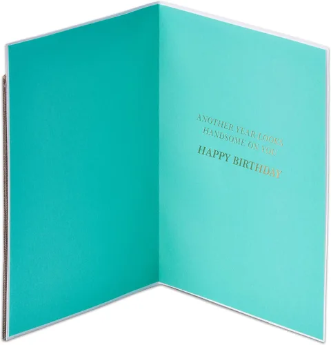 Vista 2 de Papyrus Tarjeta de cumpleaños para él (guapo), 1 EA (6526262)