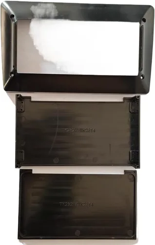 Vista 5 de 9 pulgadas universal 1 Din coche estéreo Radio Fascia pantalla táctil Autoradio coche MP5 reproductor adaptador de placa de marco 1din reemplazo