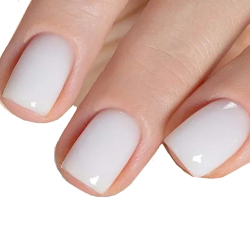 Vista 8 de MEMEDA Esmalte de uñas de gel, laca de uñas LED semipermanente, esmalte de uñas blanco lechoso nude, 0.5 onzas líquidas Negro